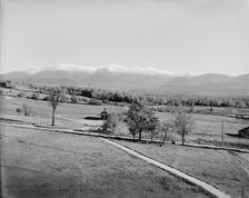Presidential Range from Waumbek Hall, Jefferson, White Mountains, (c1900?). Creator: Unknown