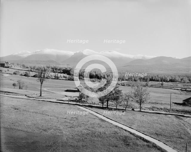 Presidential Range from Waumbek Hall, Jefferson, White Mountains, (c1900?). Creator: Unknown.