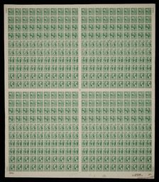 Presidential Series Washington experimental plate proof, 1938. Creator: Bureau of Engraving and Printing
