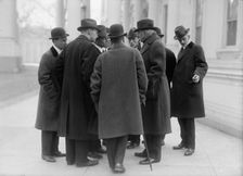 Press Correspondents - Senator Stone, 1916. Creator: Harris & Ewing