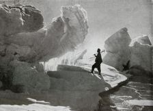 Pressure Ice Blocks Near Discovery Bluff c1911, (1913). Artist: Frank Debenham
