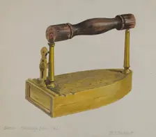 Pressing Iron, 1935/1942. Creator: David S De Vault