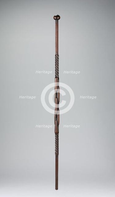 Prestige Staff, 1800s-1900s. Creator: Unknown.