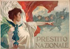 Prestito Nazionale, 1917. Creator: Borgoni, Mario (1869-1936)