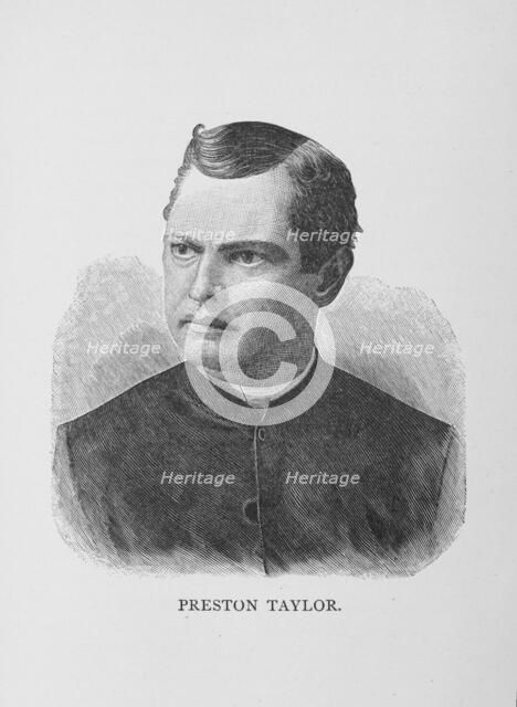 Preston Taylor, 1887. Creator: Unknown.