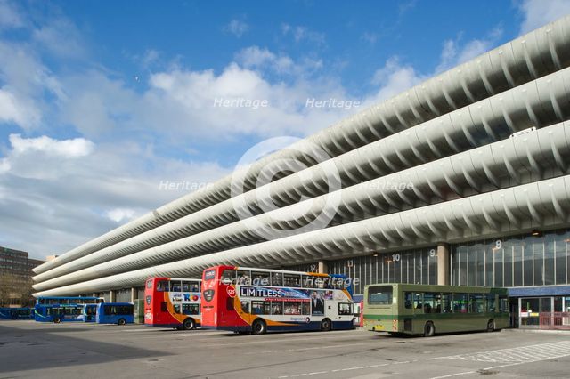 Preston Bus Station, Tithebarn Street, Preston, Lancashire, 2011. Artist: Alun Bull.