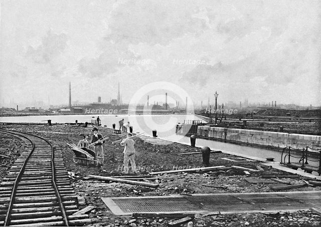 'Preston, from the West', c1896. Artist: Arthur Winter.