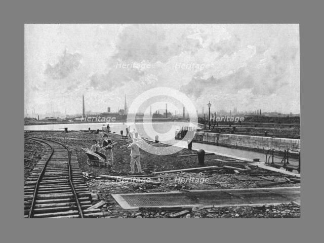 Preston, from the West, c1900 . Artist: Arthur Winter.