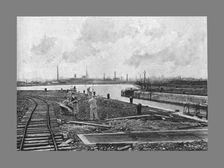 Preston, from the West, c1900 . Artist: Arthur Winter