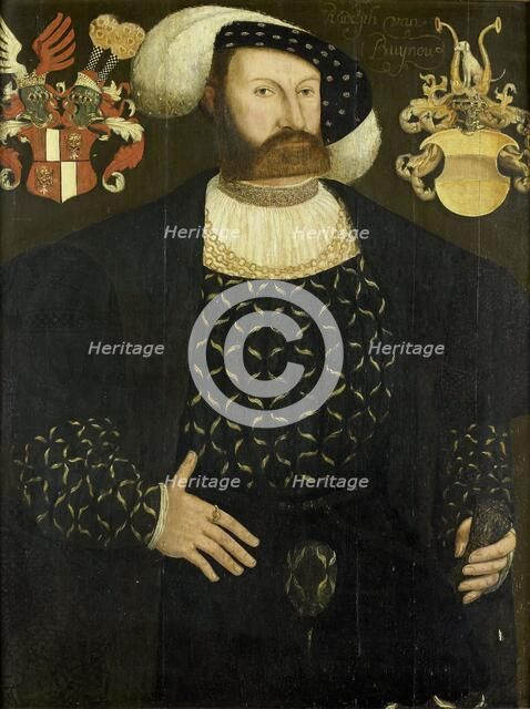 Presumably Posthumous Portrait of Rudolph van Buynou (d 1542), High Bailiff of Stavoren and 'Grietma Creator: Adriaen van Cronenburgh.