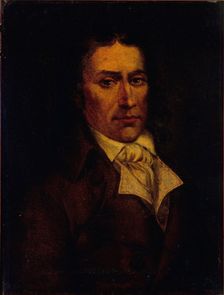 Presumed portrait of Camille Desmoulins (1760-1794), publicist and politician, 1792. Creator: Unknown