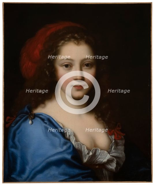 Presumed portrait of Armande Béjart (around 1640-1700), actress, c1660. Creator: Nicolas Mignard.