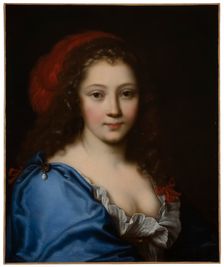 Presumed portrait of Armande Béjart (around 1640-1700), actress, c1660. Creator: Nicolas Mignard