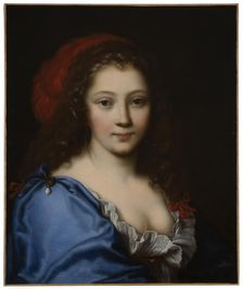 Presumed portrait of Armande Béjart (around 1640-1700), actress, c1660. Creator: Nicolas Mignard