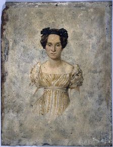 Presumed portrait of Marie Taglioni (1804-1884), dancer, 1828. Creator: Unknown