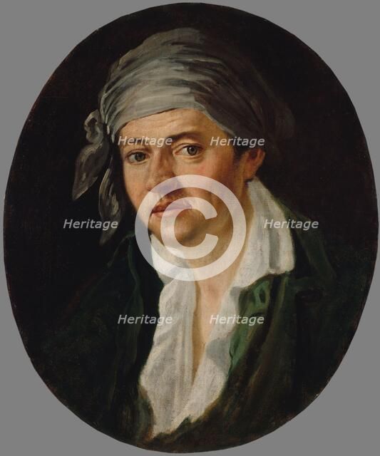 Presumed portrait of the architect Bernier, 1793. Creator: Jerome Langlois.