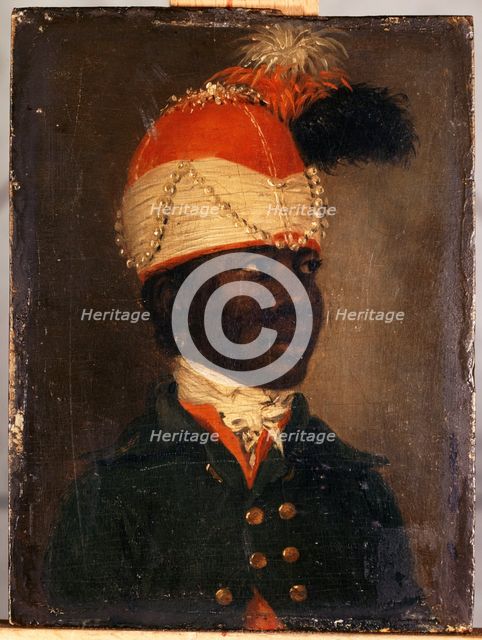 Presumed portrait of Zamor (around 1762-1820), Mme du Barry's page, c1770. Creator: Unknown.