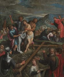Preparation for the Crucifixion, early 1600s. Creator: Unknown