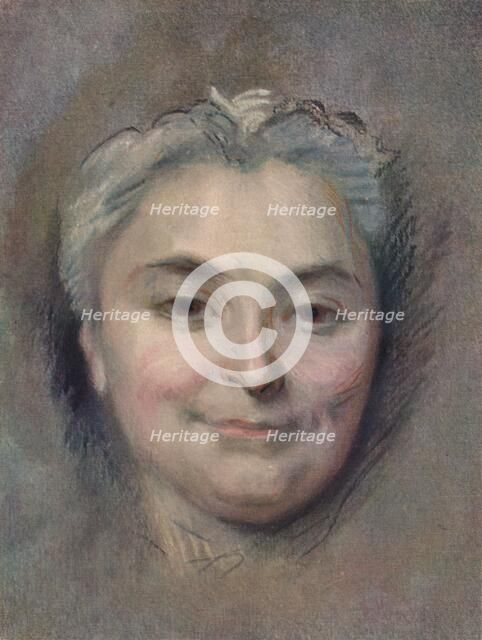 'Preparation to the portrait of Marie Catherine Dufloquet Reals, 1756. Artist: Maurice-Quentin de La Tour.