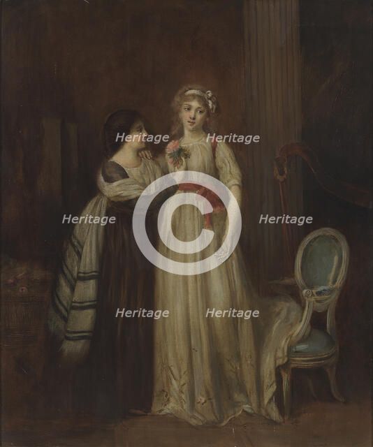 Preparations for the ball. Creator: Unknown.