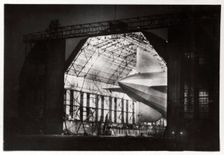 Preparations for a night flight, Zeppelin LZ 127 Graf Zeppelin 1933