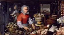 Preparations for a Feast, 1575-1625. Creator: Unknown