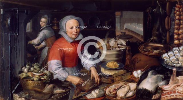 Preparations for a Feast, 1575-1625. Creator: Unknown.