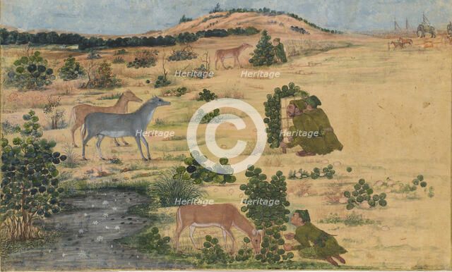 Preparations for a Hunt, ca. 1680. Creator: Unknown.