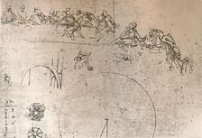 Preparatory sketch for the painting of `The Last Supper`, c1494-c1499 (1883). Artist: Leonardo da Vinci