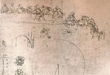Preparatory sketch for the painting of `The Last Supper`, c1494-c1499 (1883). Artist: Leonardo da Vinci