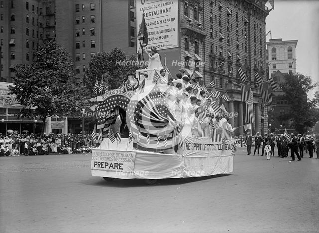 Preparedness Parade, 1916. Creator: Harris & Ewing.