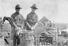 Preparing Dinner, between c1910 and c1915. Creator: Bain News Service