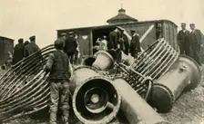 Preparing for the Evacuation of Warsaw First World War, 1915, (c1920). Creator: Unknown