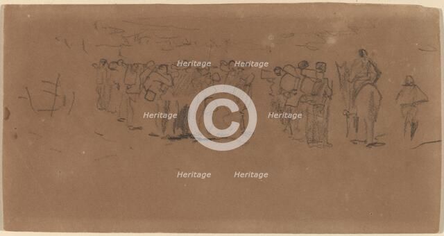 Preparing for the March, 1862. Creator: Winslow Homer.