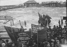 Preparing for the rally, 1927. Creator: Unknown