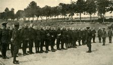 Preparing for Battle on the Somme northern France, First World War, c1916, (c1920). Creator: Unknown
