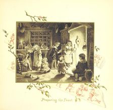 Preparing the Feast, 1894. Creator: Eliza F. Manning