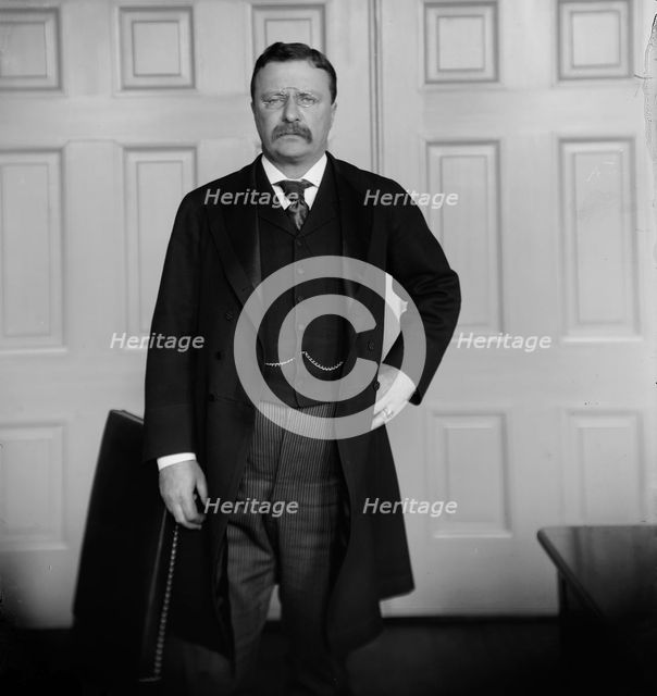 Pres. Theo. Roosevelt, between 1890 and 1910. Creator: Unknown.