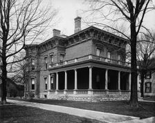 Pres[ident] Harrison House, North Delaware Street,Indianapolis, Ind., c1904. Creator: Unknown