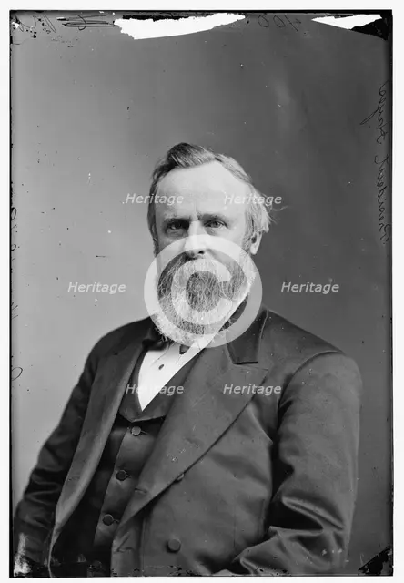 Pres. Rutherford B. Hayes, between 1870 and 1880. Creator: Unknown.