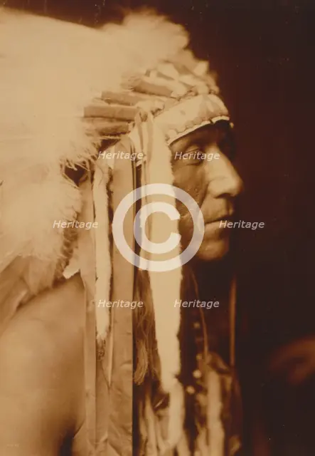 Pretty Paint, c1905. Creator: Edward Sheriff Curtis.