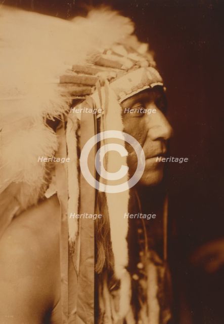 Pretty Paint, c1905. Creator: Edward Sheriff Curtis.