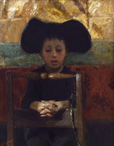 Prevetariello in preghiera (Altar Boy Praying) , 1873. Creator: Mancini; Antonio (1852-1930)