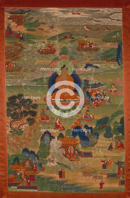 Previous Birth Stories of the Buddha, 17th century. Creator: Anon.