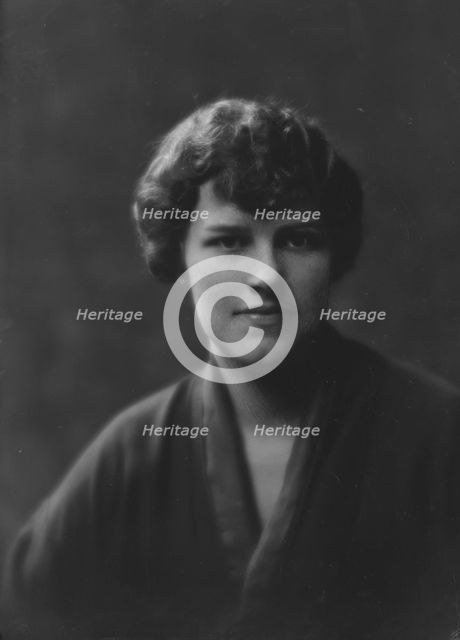 Price, D.W., Miss, portrait photograph, 1917 May 25. Creator: Arnold Genthe.