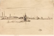 Price's Candle-Works, c. 1875. Creator: James Abbott McNeill Whistler