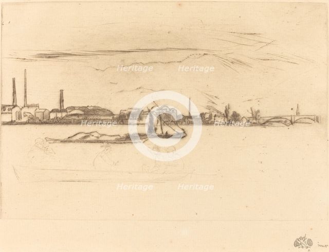 Price's Candle-Works, c. 1875. Creator: James Abbott McNeill Whistler.