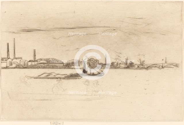 Price's Candle-Works, c. 1875. Creator: James Abbott McNeill Whistler.