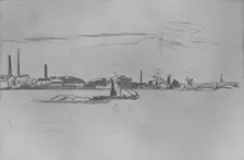 Price's Candle Works c1875, (1904). Artist: James Abbott McNeill Whistler