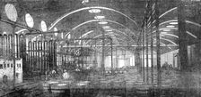 Price's Patent Candle Company - the Bromborough Pool Candle-Works - interior view..., 1854. Creator: Unknown